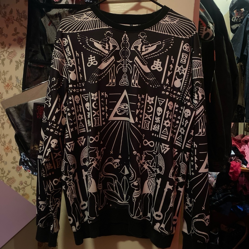 RARE Killstar Egyptian Sweatshirt